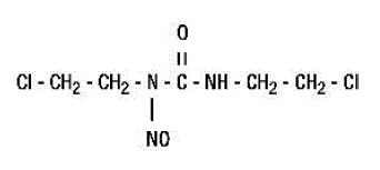 BiCNU (carmustine) Structural Formula - Illustration