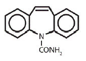 CARNEXIV™ (carbamazepine) Structural Formula Illustration