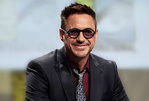 The actor admits having suffered from substance abuse as a teen.