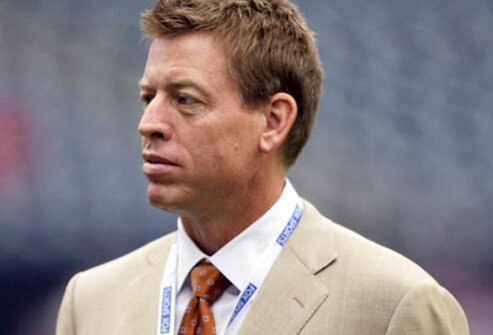 Hall of Fame quarterback Troy Aikman started having headaches when he was a boy.