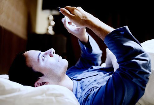 Minimize smartphone browsing after dark.