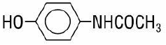 Acetaminophen Structural Formula Illustration