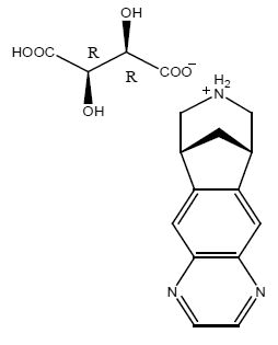 CHANTIX® (varenicline) tablets, for oral use Structural Formula Illustration