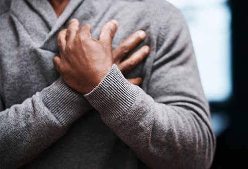 When you have a chest muscle strain, your symptoms might seem to be signs of a heart attack. But there are additional symptoms that actually indicate a heart attack.