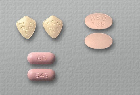 simvastatin (Zocor) tablets of 5, 10 and 80 mg.