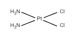 CISPLATIN Structural Formula Illustration