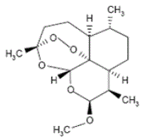 Artemether - Structural Formula Illustration