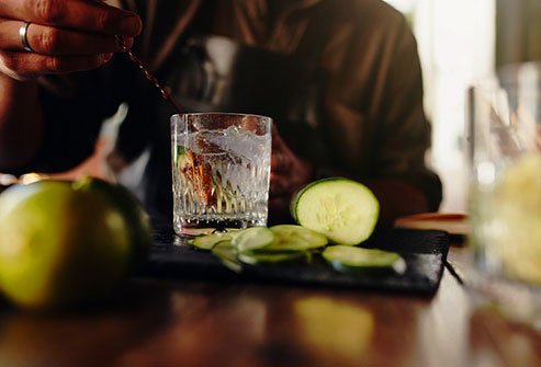 Moderate to heavy drinking increases colorectal cancer risk.