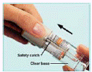 Put the clear base back into place - Illustration