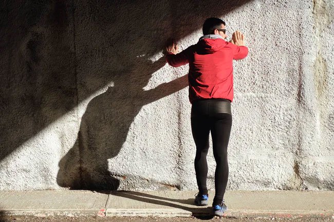 Stretch a bit after you walk to cool down.