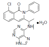 COPIKTRA (duvelisib) Structural Formula Illustration