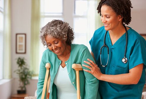 If you need a brace or assistive walking device, get your doctor's advice on how to use it.