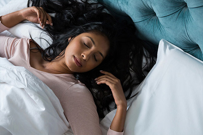 People tend to sleep better when they sleep in their own bedrooms. 