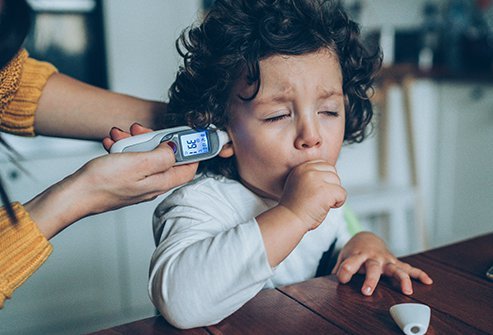 Cough is one of the common complaints in toddlers. Get rid of your toddler's cough by making sure your child rests, stays hydrated, takes over-the-counter pain medication, uses nasal spray and uses a humidifier or steam to provide relief. 