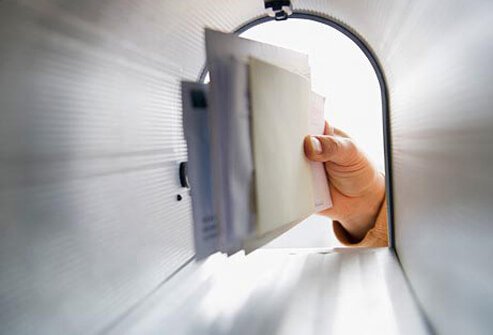 Develop a system for checking and sorting mail every day.