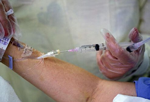 Medications that dissolve blood clots are called thrombolytics.