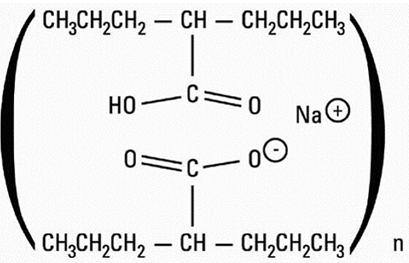 Depakote Sprinkle Capsules (divalproex sodium ) Structural Formula Illustration