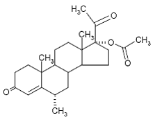 depo-subQ provera 104™ (medroxyprogesterone acetate) Structural Formula Illustration