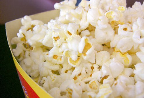 Popcorn is part of the low-fat carbs.