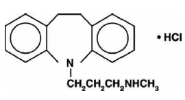 NORPRAMIN® (desipramine hydrochloride) Structural Formula Illustration