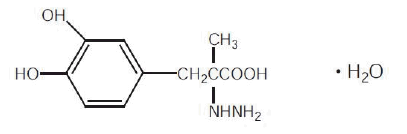 Carbidopa Structural Formula - Illustration