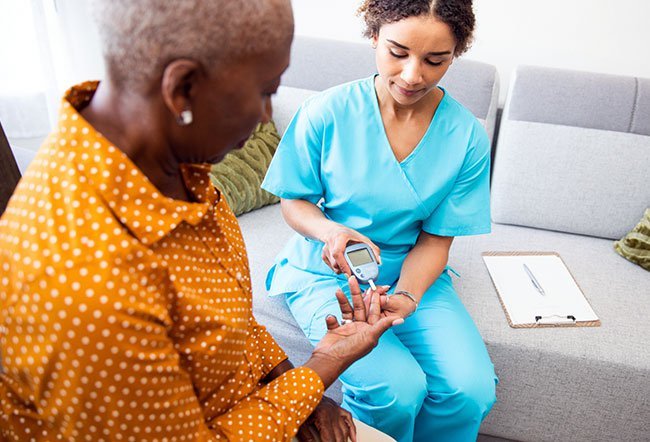 Diabetic macular edema (DME) is an eye condition that affects people with diabetes