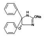Dilantin® (Phenytoin) Structural Formula Illustration