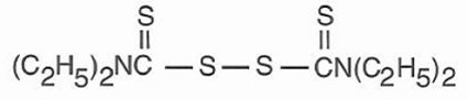 ANTABUSE® (Disulfiram) Structural Formula Illustration
