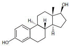 DIVIGEL® (estradiol) Structurla Formula Illustration