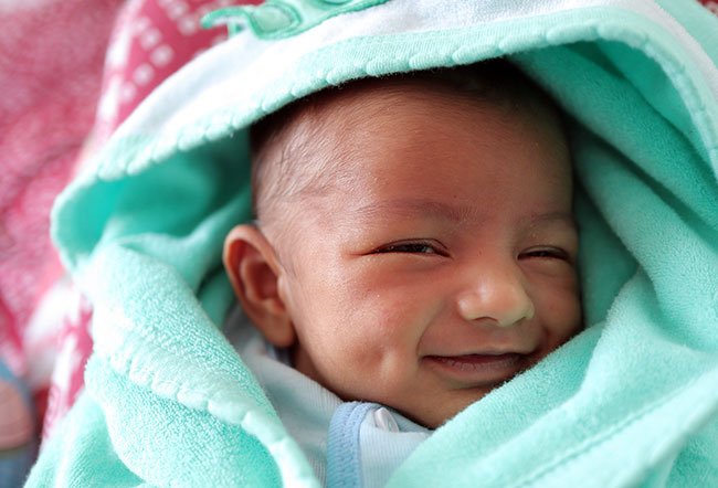 Dimples are small dents that can be found on the skin