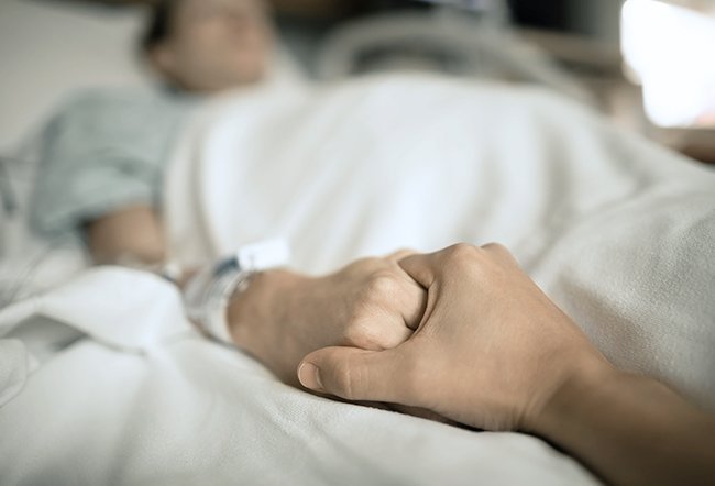 A conscious dying person may know that they are dying. They may exhibit certain signs when near the end of their life.