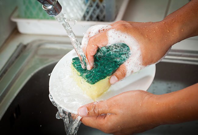 Dish soap can get rid of bacteria and even the viruses such as coronavirus.