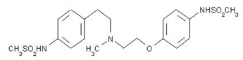 TIKOSYN® (dofetilide) Structural Formula Illustration