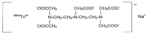 Technetium - Structural Formula  Illustration