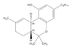 MARINOL (dronabinol) Structural Formula Illustration