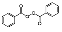 Benzoyl peroxide - Structural Formula Illustration