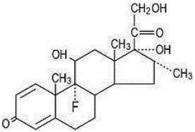 DXEVO (dexamethasone) Structural Formula Illustration