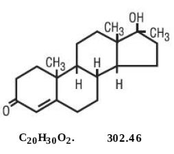 ESTERIFIED ESTROGENS AND METHYLTESTOSTERONE Structural Formula Illustration