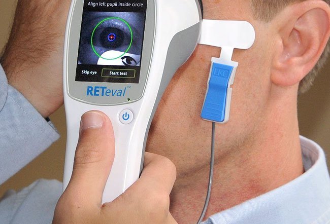 Electroretinography is an eye test that can detect a number of retinal conditions.
