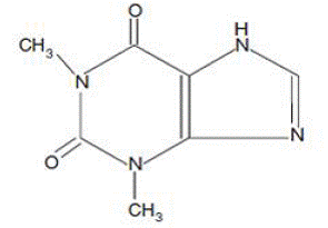 ELIXOPHYLLIN (theophylline) Structural Formula Illustration