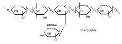 ELMIRON® 100 MG (pentosan polysulfate sodium) Structural Formula - Illustration