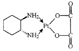 ELOXATIN (oxaliplatin) Structural Formula Illustration