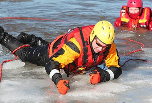 Red Cross emergency preparedness teaches how to recognize the signs of hypothermia and how to address it.