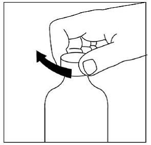 Slowly pull back on the plunger until the widest part of the plunger is at the line marking on the oral dispenser of the number of mL needed for your dose - Illustration