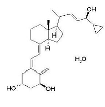 Calcipotriene hydrate - Structural Formula Illustration