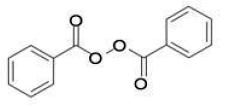 Benzoyl Peroxide Structural Formula Illustration