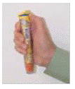 EpiPen Jr Auto-Injector (green label) - Illustration