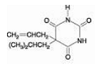 ESGIC- butalbital, acetaminophen and caffeine Structural Formula Illustration
