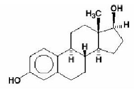 Climara® (estradiol) Structural Formula - Illustration