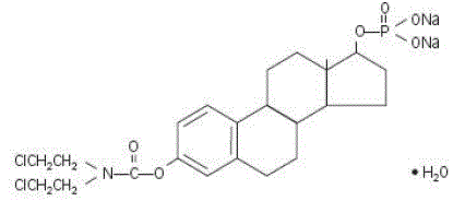 Emcyt® (estramustine phosphate sodium) Structural Formula Illustration